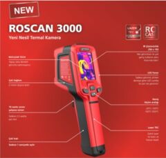 Rothenberger Termal Kamera Sıcak Soğuk Suya Duyarlı Roscan 3000X