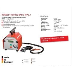 ROTHENBERGER Elektrofüzyon ROWELD ROFUSE 48 V BASS