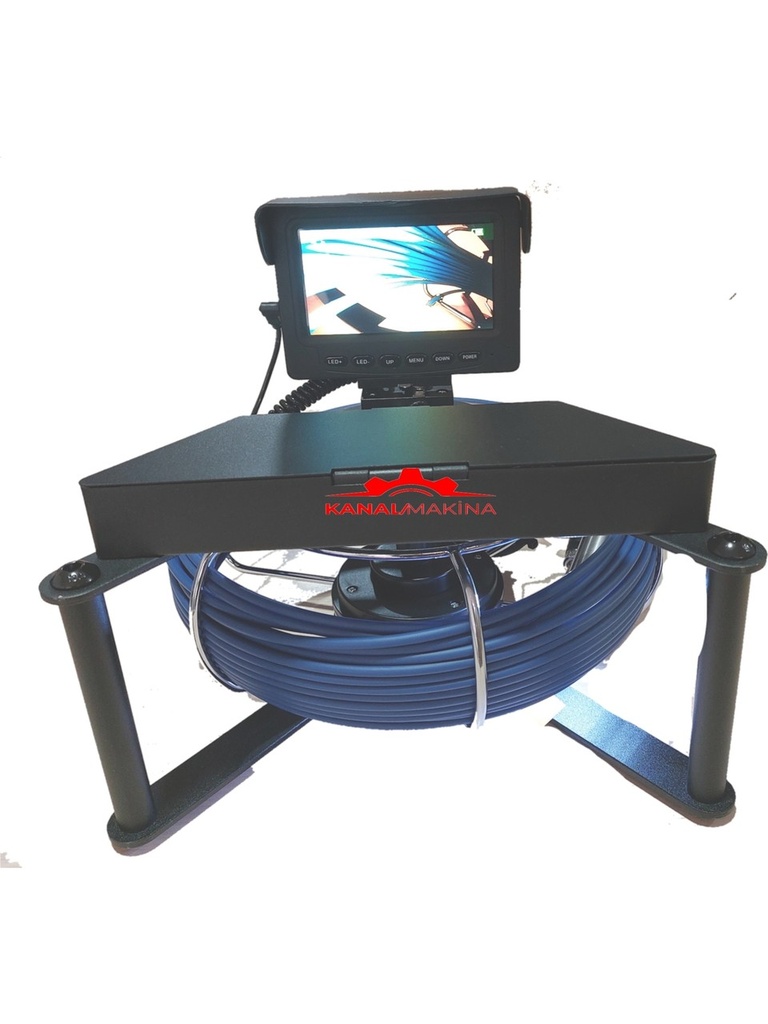 [KNL311807] Kanal Makine Kanal Gözlem Kamerası H4 4" 20 Mt Kablo