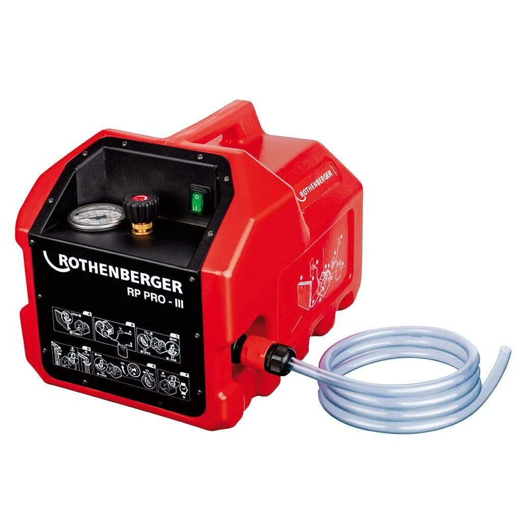 [KNL311846] Rothenberger Pro III Elektirikli Test Pompası 40 Bar Kendinden Emişli