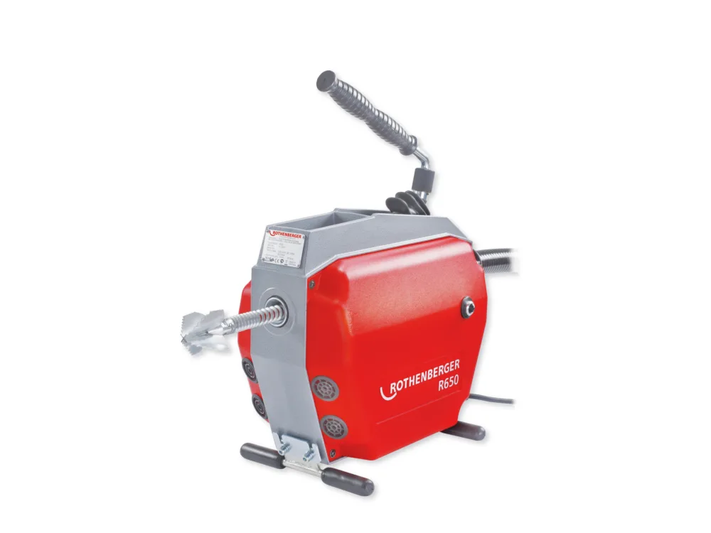 [KNL311836] Rothenberger R650 Kanal Açma Makinesi 22 mm Standart Set